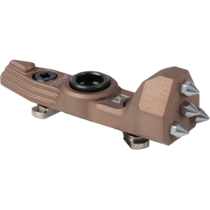 Barricade Device M-Lok mit QD Riemenbügelaufnahme - Gelbgrau, RAL 8000